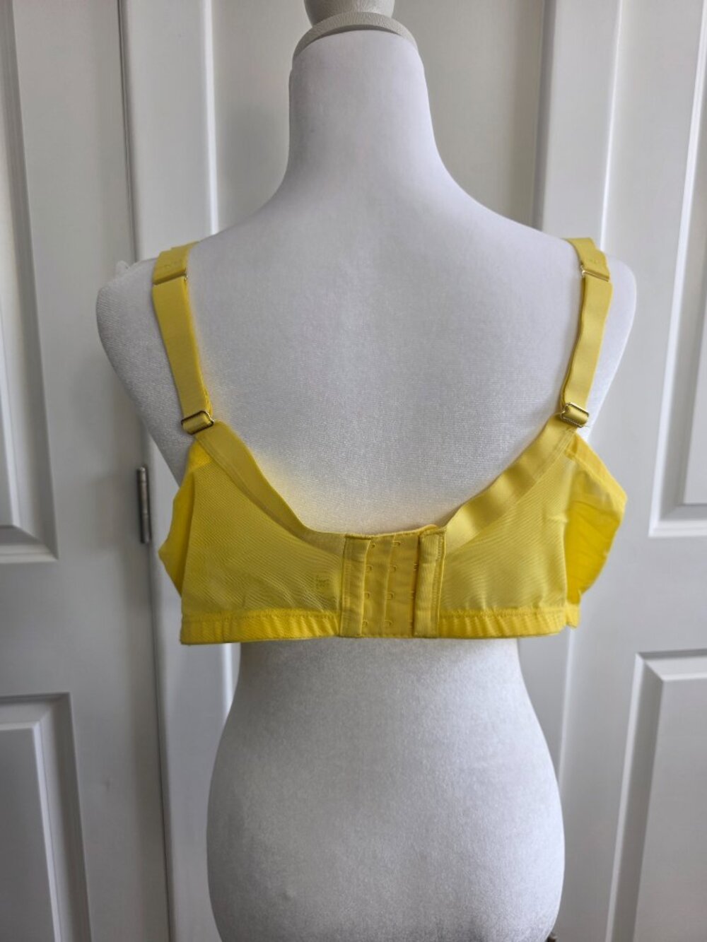 NEW Lane Bryant Cacique Yellow Unlined Balconette Bra - Size 46DDD - Picture 5 of 5